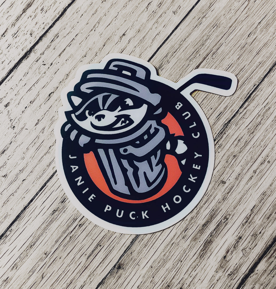 Janie Puck Sticker